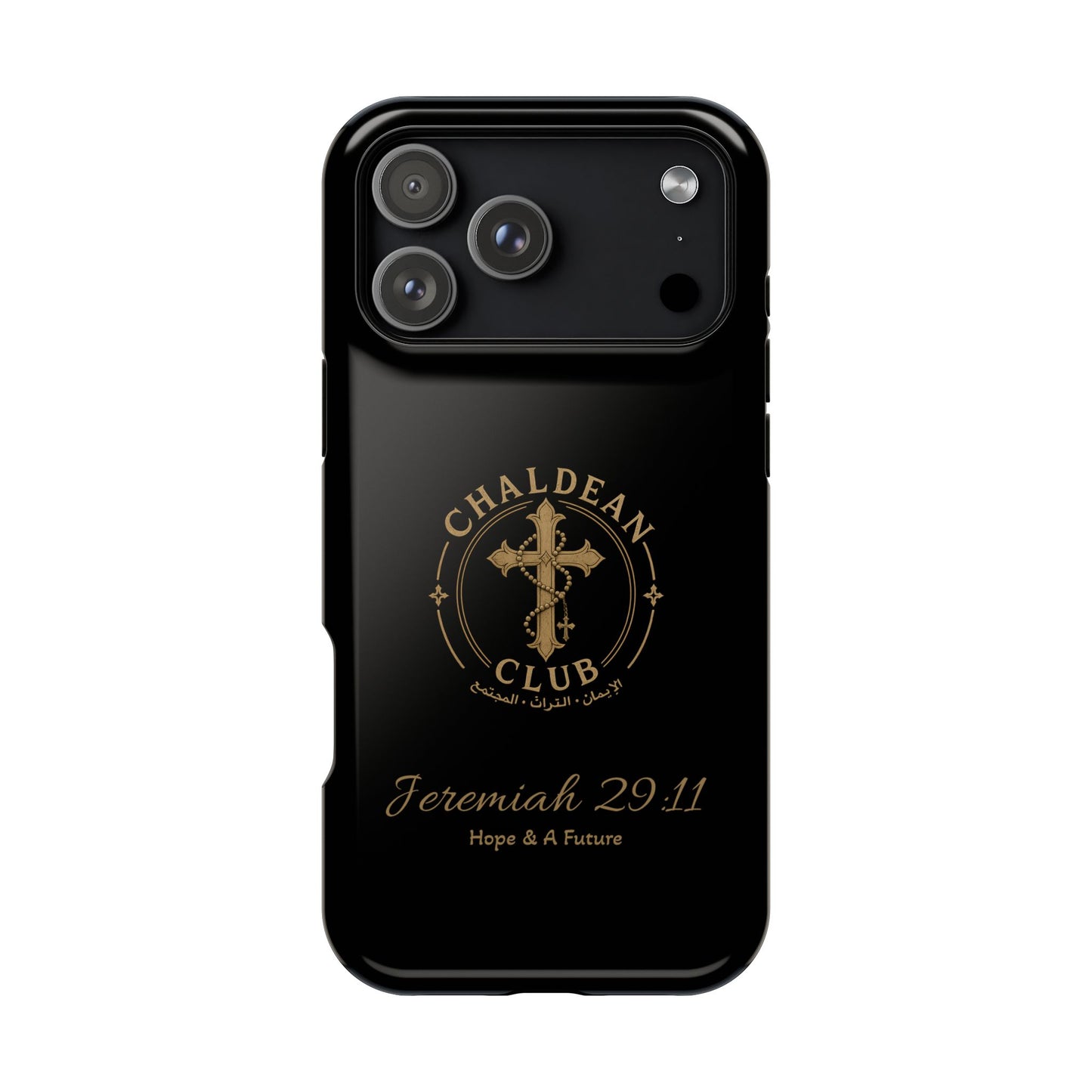 Jeremiah 29:11 Chaldean Club Phone Case