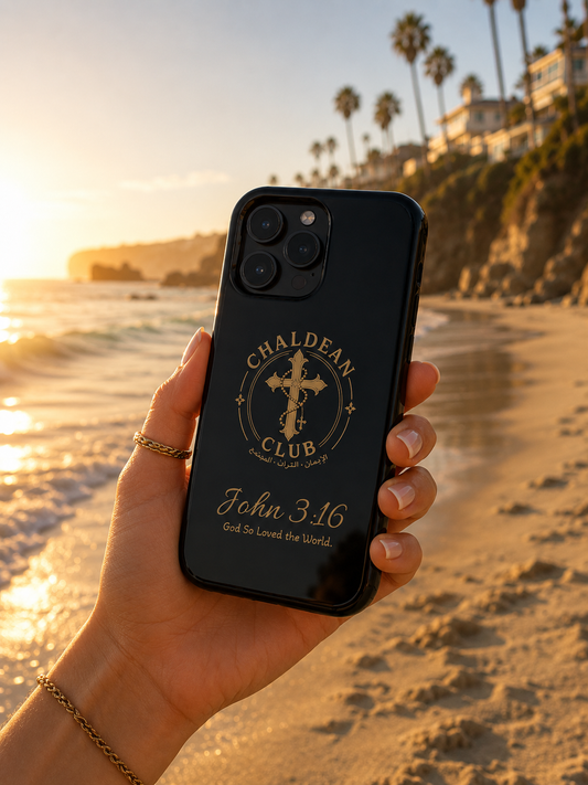John 3:16 Chaldean Club Phone Case