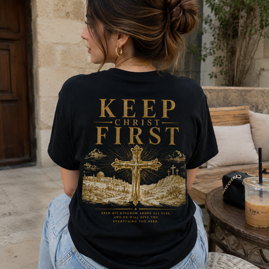 Keep Christ First | Chaldean Club T-Shirt